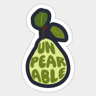 UnPearable Pun Sticker
